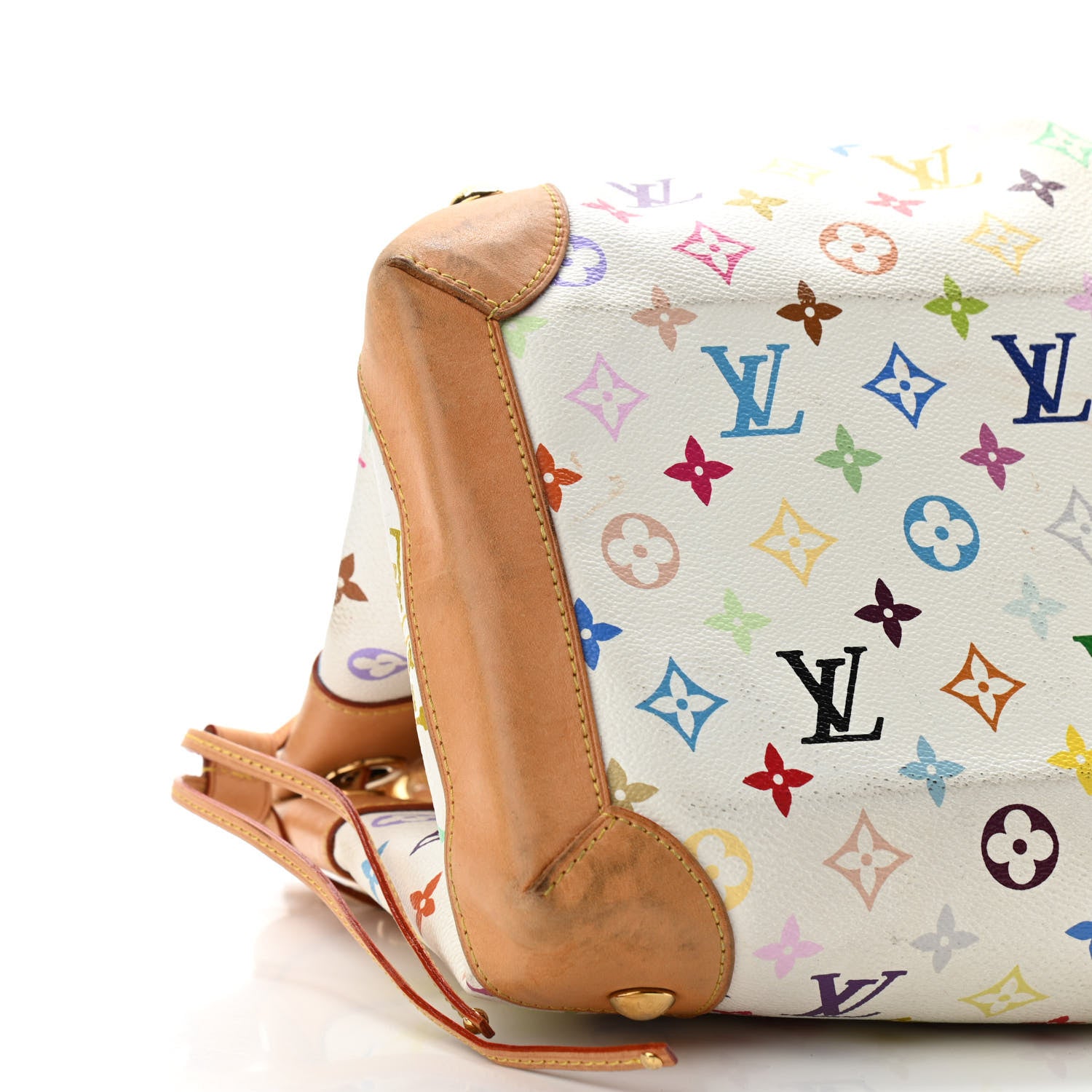Louis Vuitton Monogram Multicolor Ursula White 8 of 15