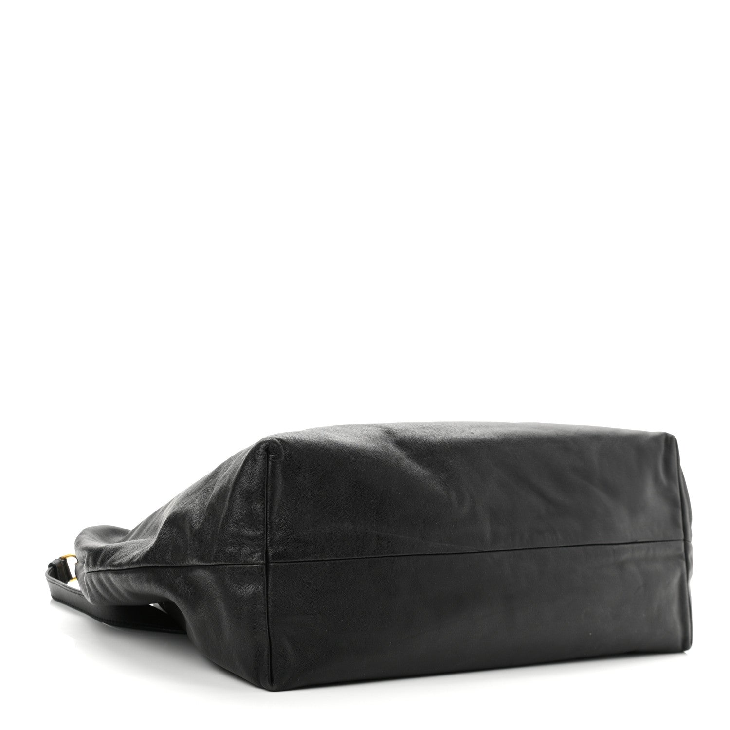 Prada Soft Calf Tote Black 4 of 11