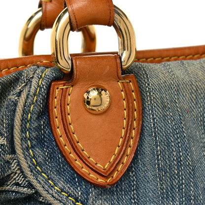 Louis Vuitton Denim Neo Cabby GM Blue 19 of 30