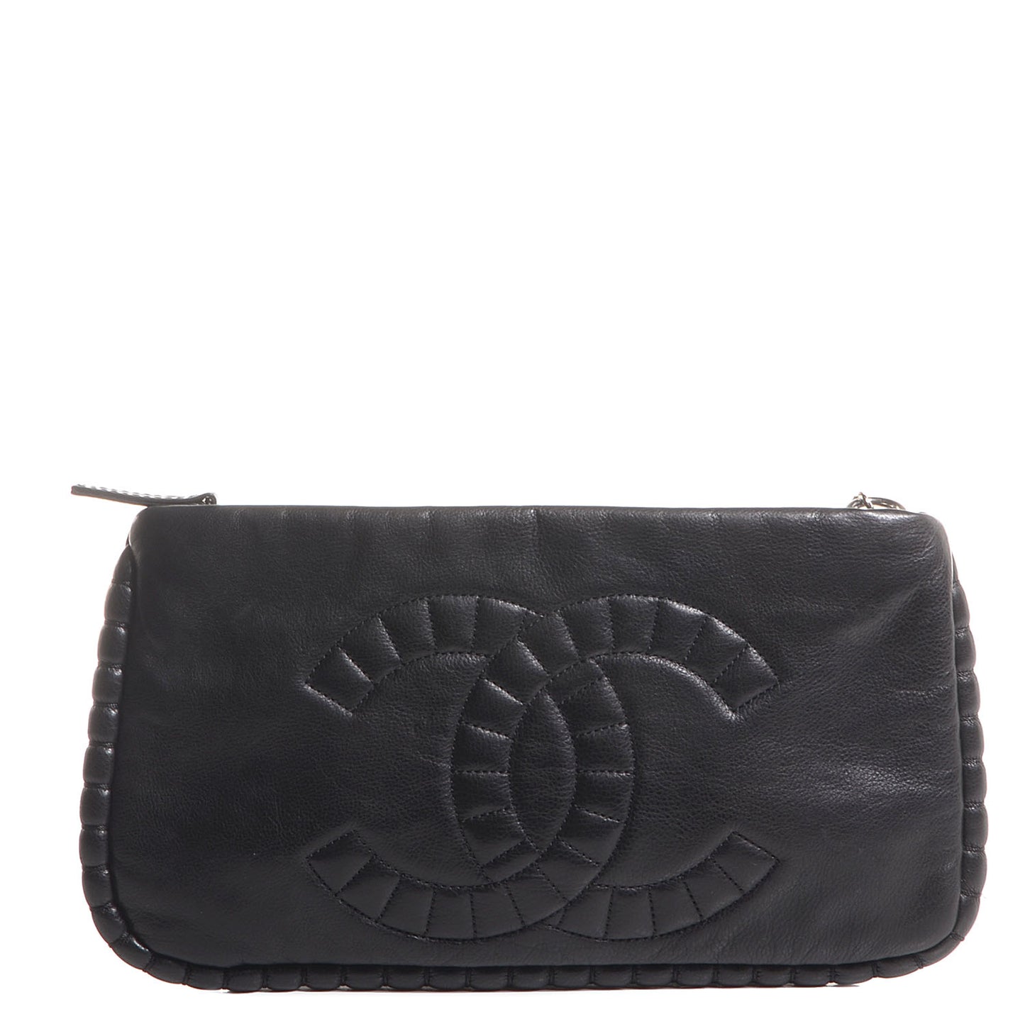 Calfskin On the Bund Pochette Black