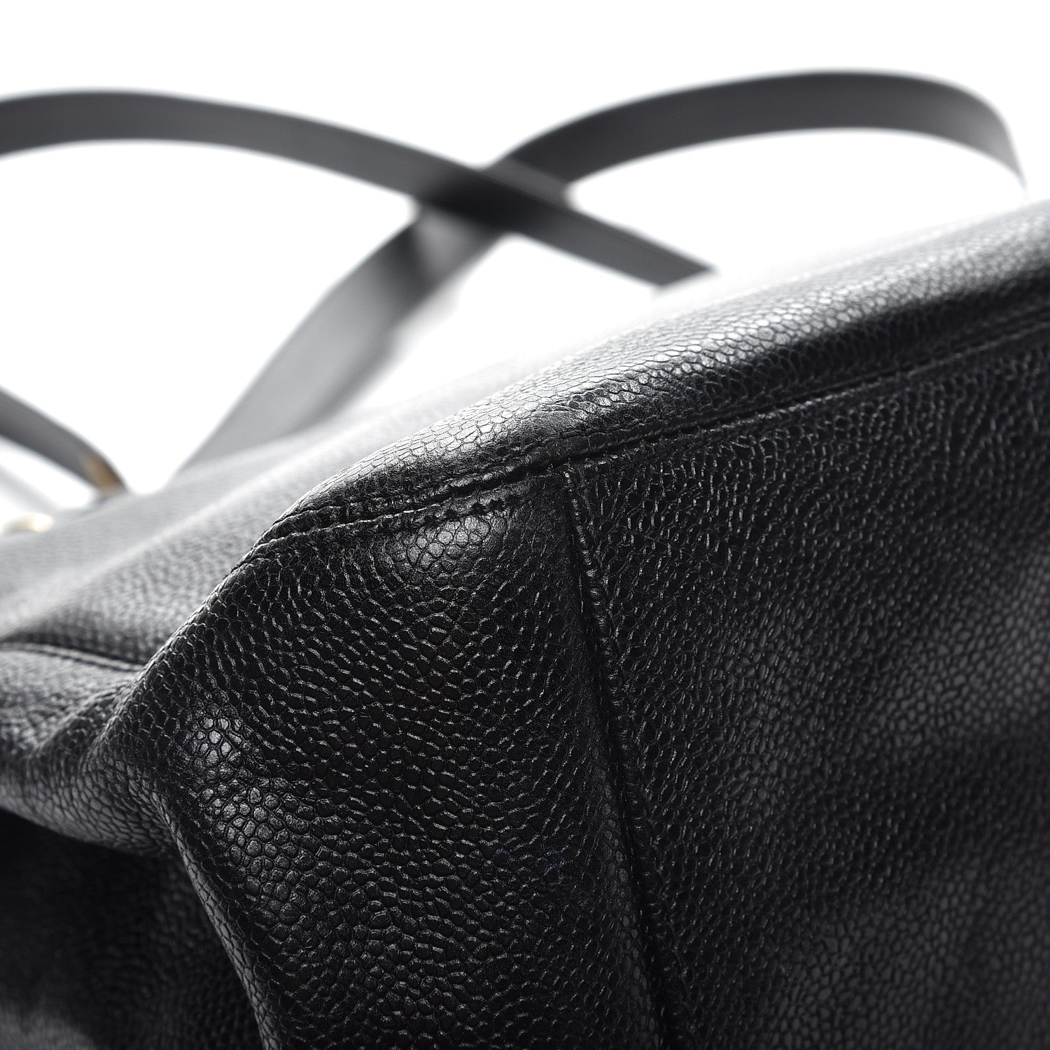 Chanel Caviar CC Shopper Tote Black 11 of 11
