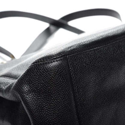 Chanel Caviar CC Shopper Tote Black 11 of 11