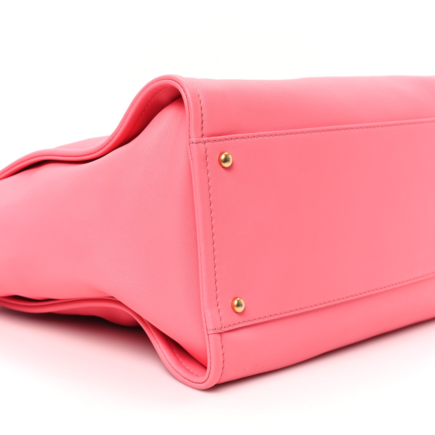 Chanel Calfskin Medium Deauville Tote Coral Pink 10 of 11