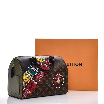 Louis Vuitton Monogram Kabuki Speedy 30 9 of 9