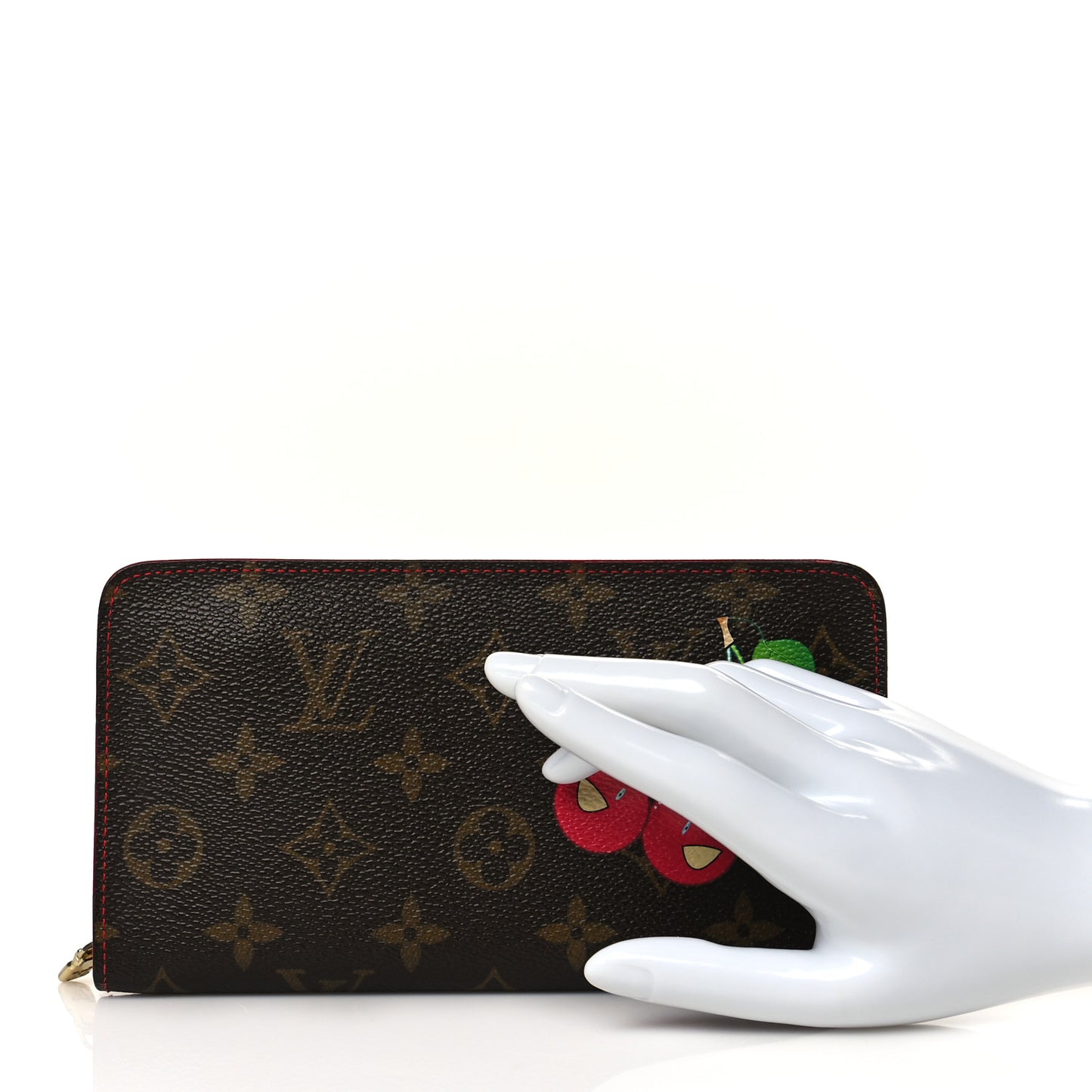 Monogram Cerises Zippy Wallet