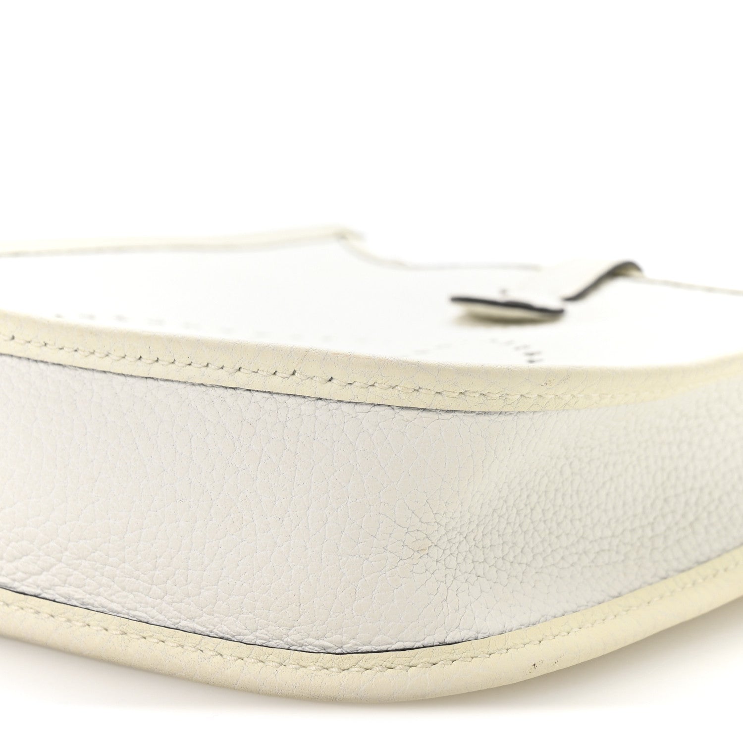 Hermes Taurillon Clemence Amazone Evelyne TPM New White 10 of 11
