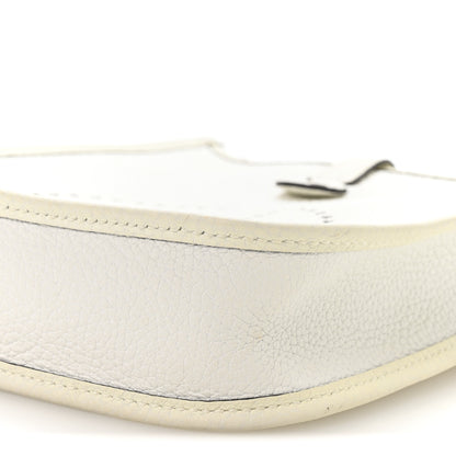 Hermes Taurillon Clemence Amazone Evelyne TPM New White 10 of 11