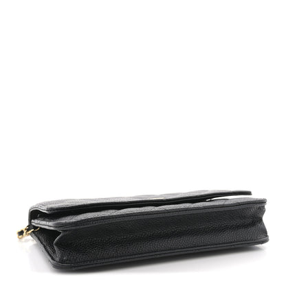 Chanel Caviar Quilted Wallet on Chain WOC Black 4 of 11