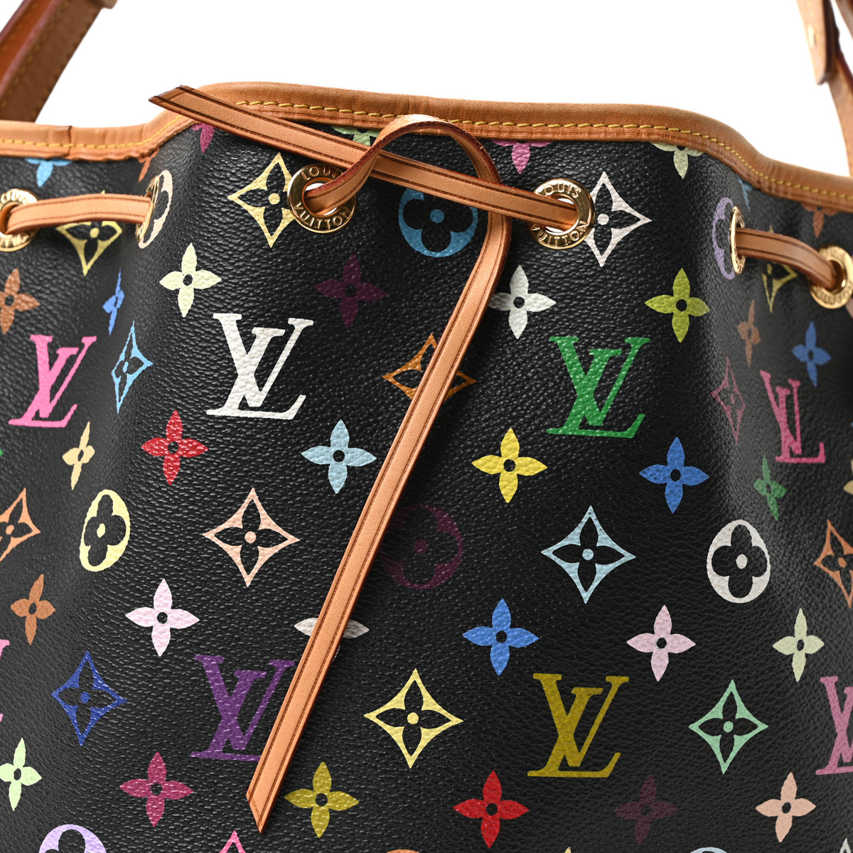 Louis Vuitton Epi - Large Multicolor Noe Bucket Bag RARELOUIS VUITTON Monogram Multicolor White Petit Noe – Afar  main image 4