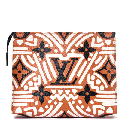 Louis Vuitton Monogram Giant Crafty Pochette Toiletry 26 Creme Caramel 1 of 4