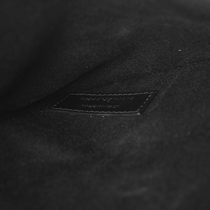 Saint Laurent Coated Canvas Zip Pouch Black 7 of 7