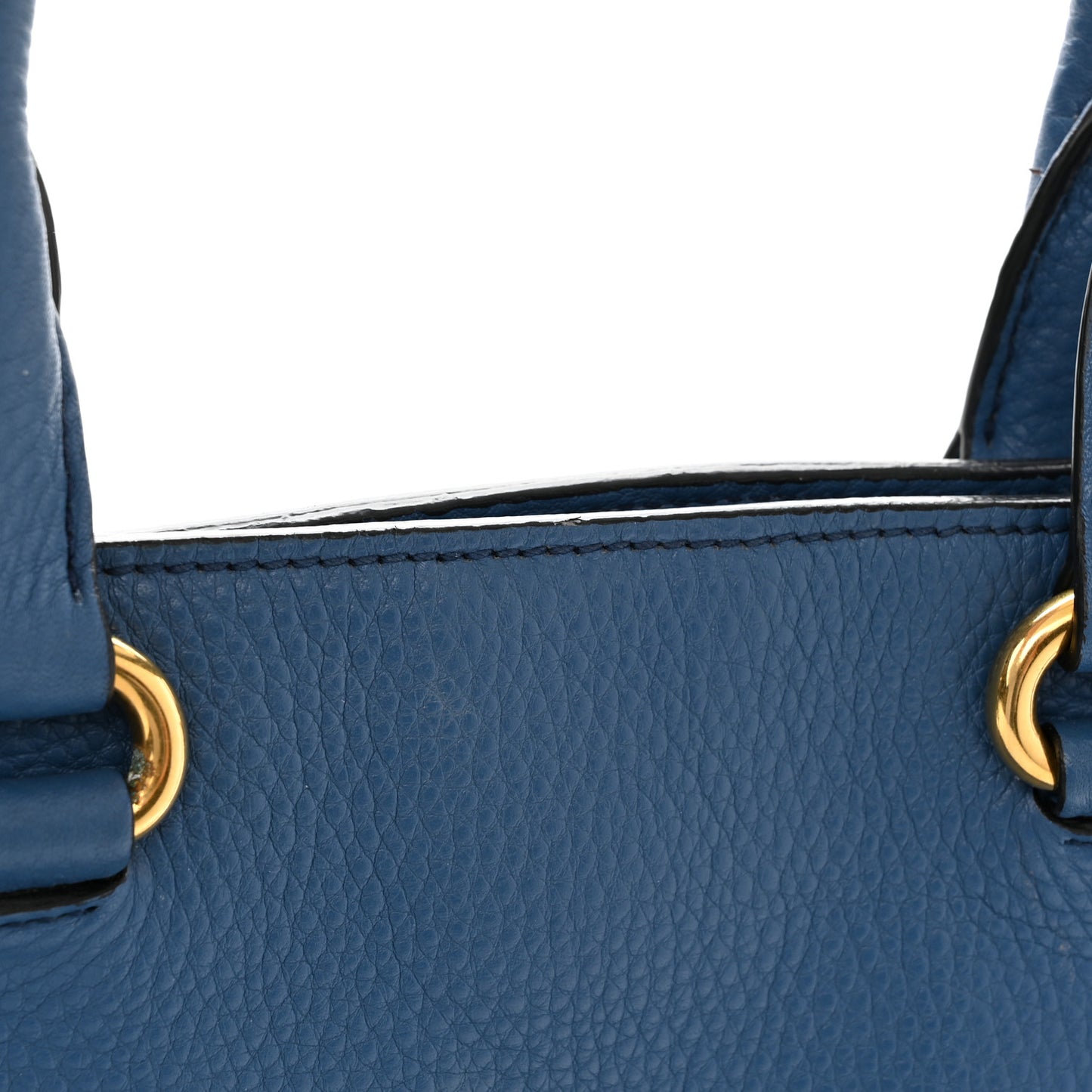 Vitello Daino Shopping Tote Inchiostro