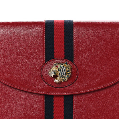 Gucci Calfskin Web Rajah Clutch Romantic Cherry 9 of 9