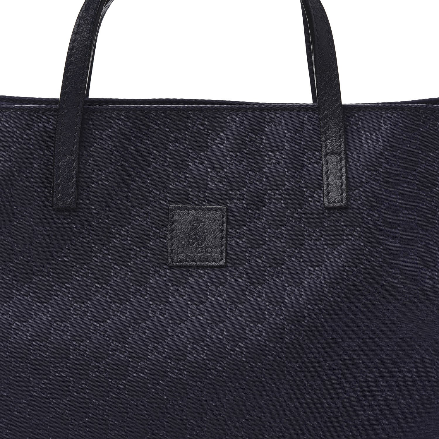 Gucci Nylon Monogram Children's Tote Blue 10 of 12