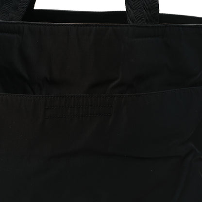 Prada Nylon Calfskin Tote Black 7 of 11