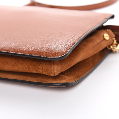 Givenchy Goatskin Suede Cross 3 Crossbody Bag Chestnut 9 of 12