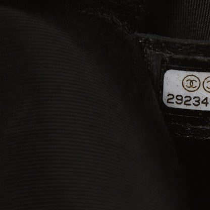 Chanel Caviar Quilted In Out Flap Shopping Tote Black 9 of 11