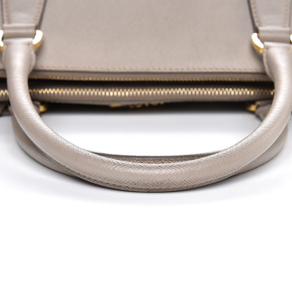 Prada Saffiano Lux Extra Large Galleria Double Zip Tote Argilla 11 of 18