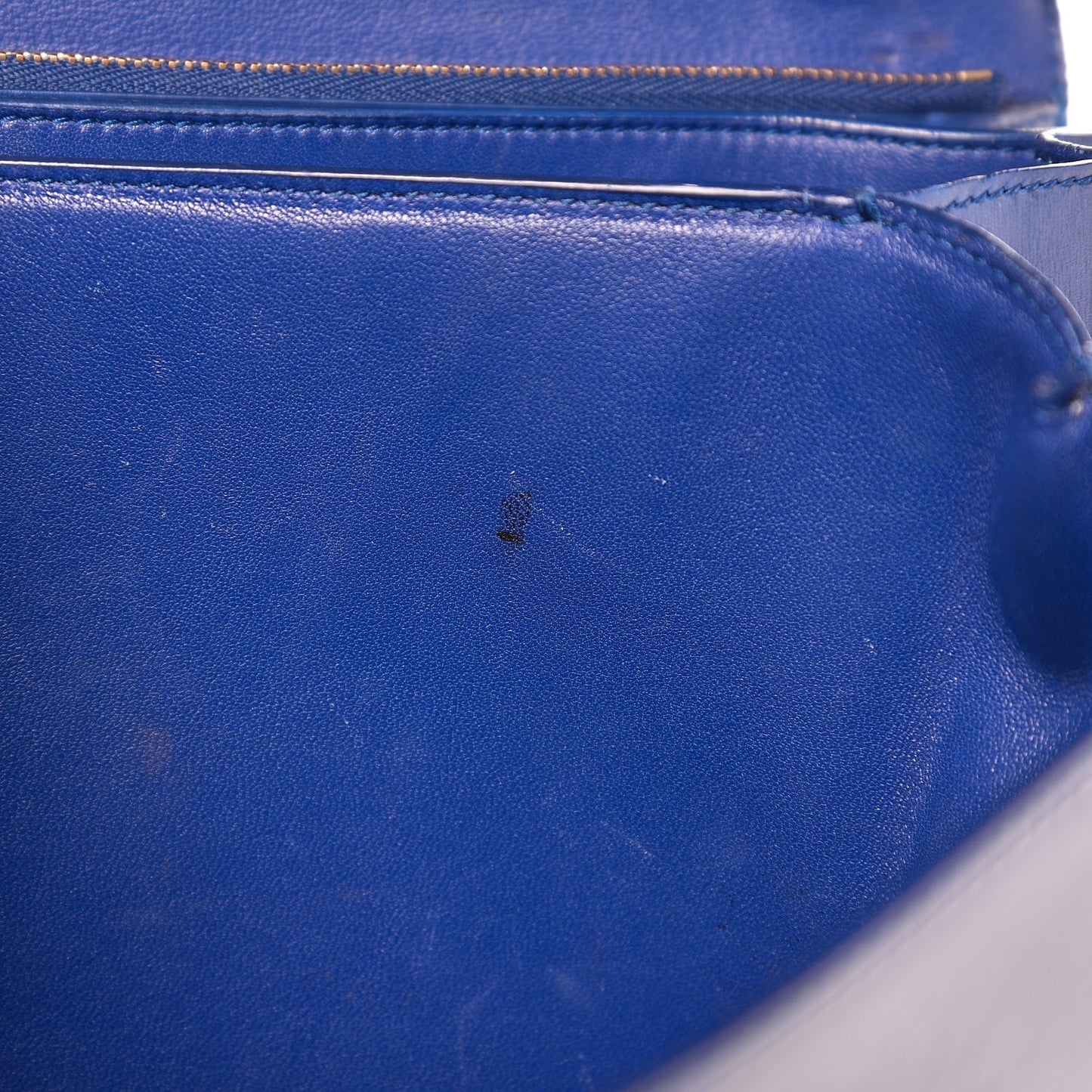 Box Calfskin Medium Classic Box Flap Bag Indigo