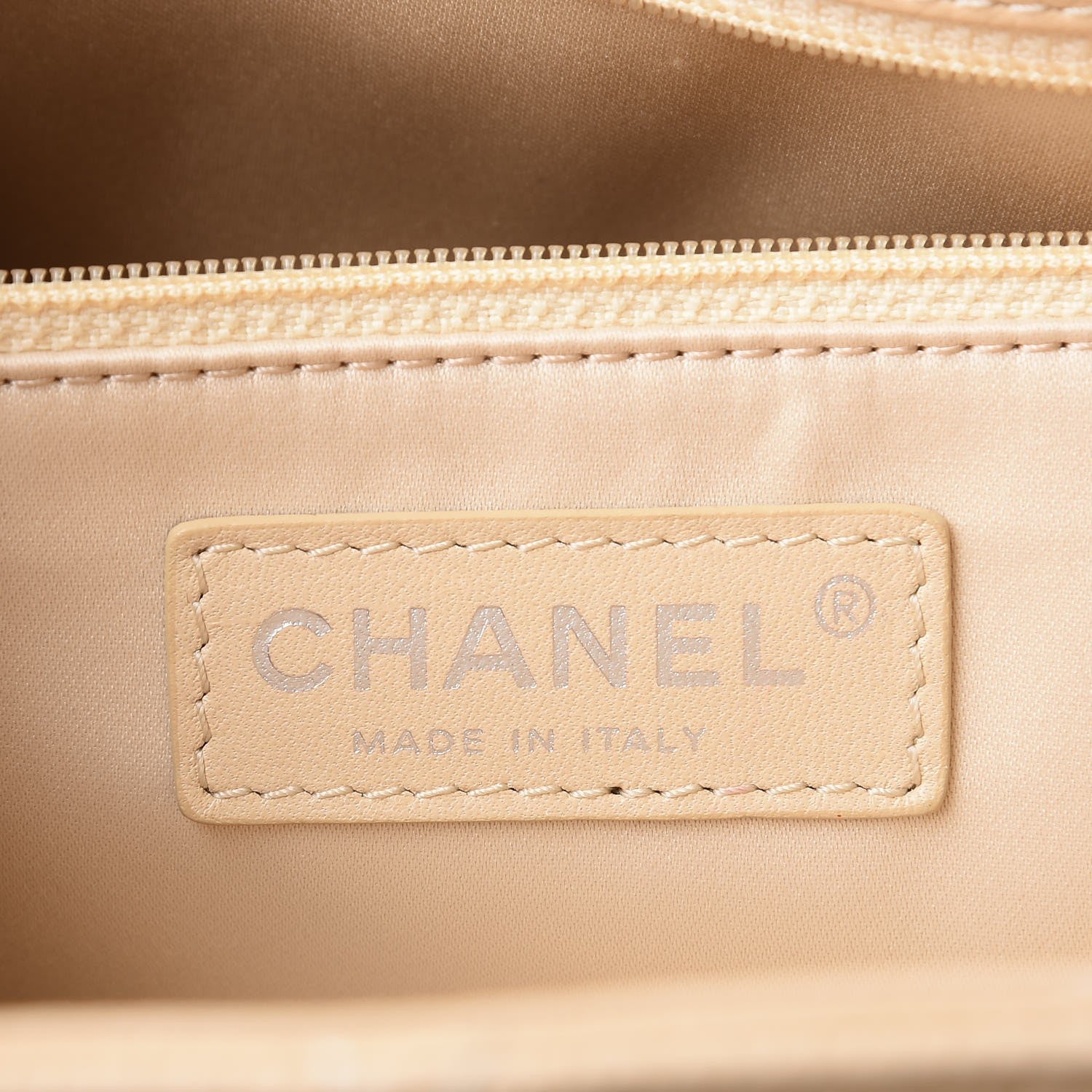 Chanel Caviar Quilted Grand Shopping Tote GST Beige Clair 6 of 9
