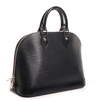 Louis Vuitton Epi Alma PM Black 3 of 7