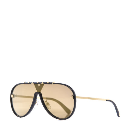 Louis Vuitton Acetate Mascot Sunglasses Z1059W Black 1 of 7