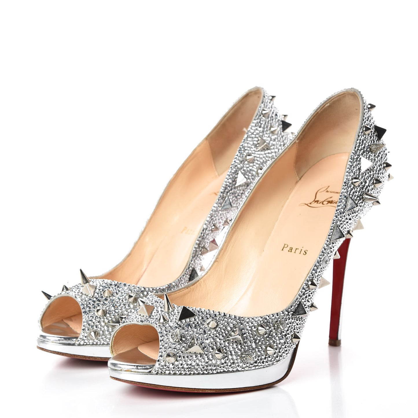 Strass Very Mix 150 Pumps 41.5 Silver