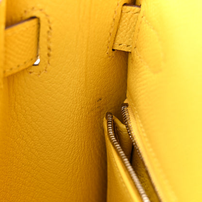 Hermes Epsom Kelly Sellier 28 Jaune De Naples 11 of 12