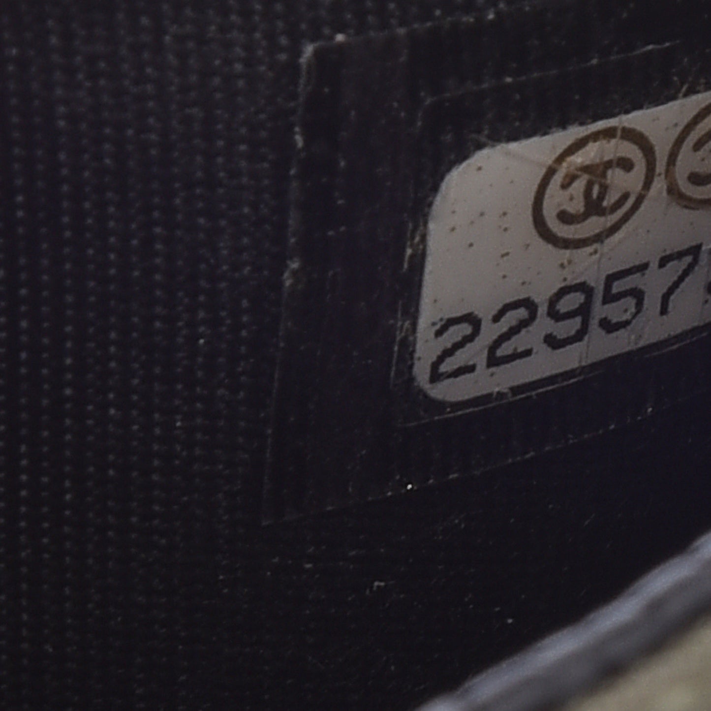 Caviar Quilted Boy Flap Card Holder Black