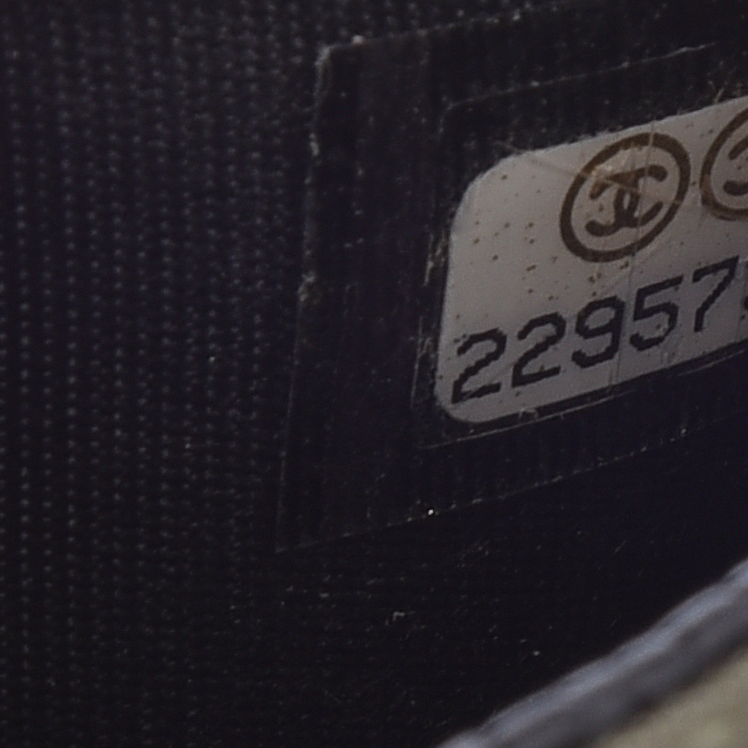 Chanel Caviar Quilted Boy Flap Card Holder Black 8 of 9