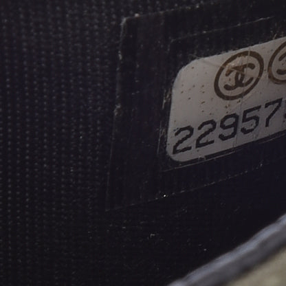 Chanel Caviar Quilted Boy Flap Card Holder Black 8 of 9