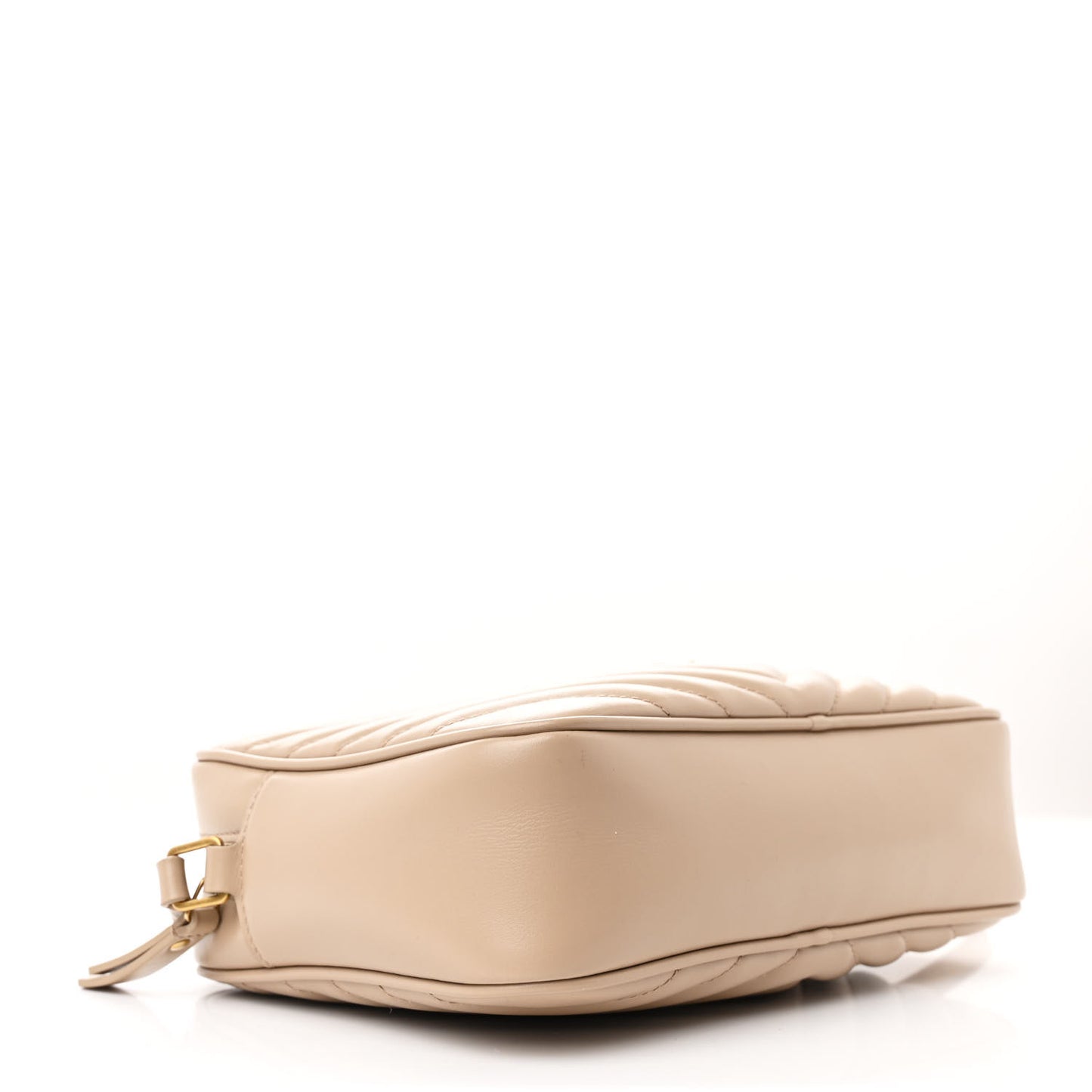Calfskin Matelasse Monogram Lou Camera Bag Dark Beige