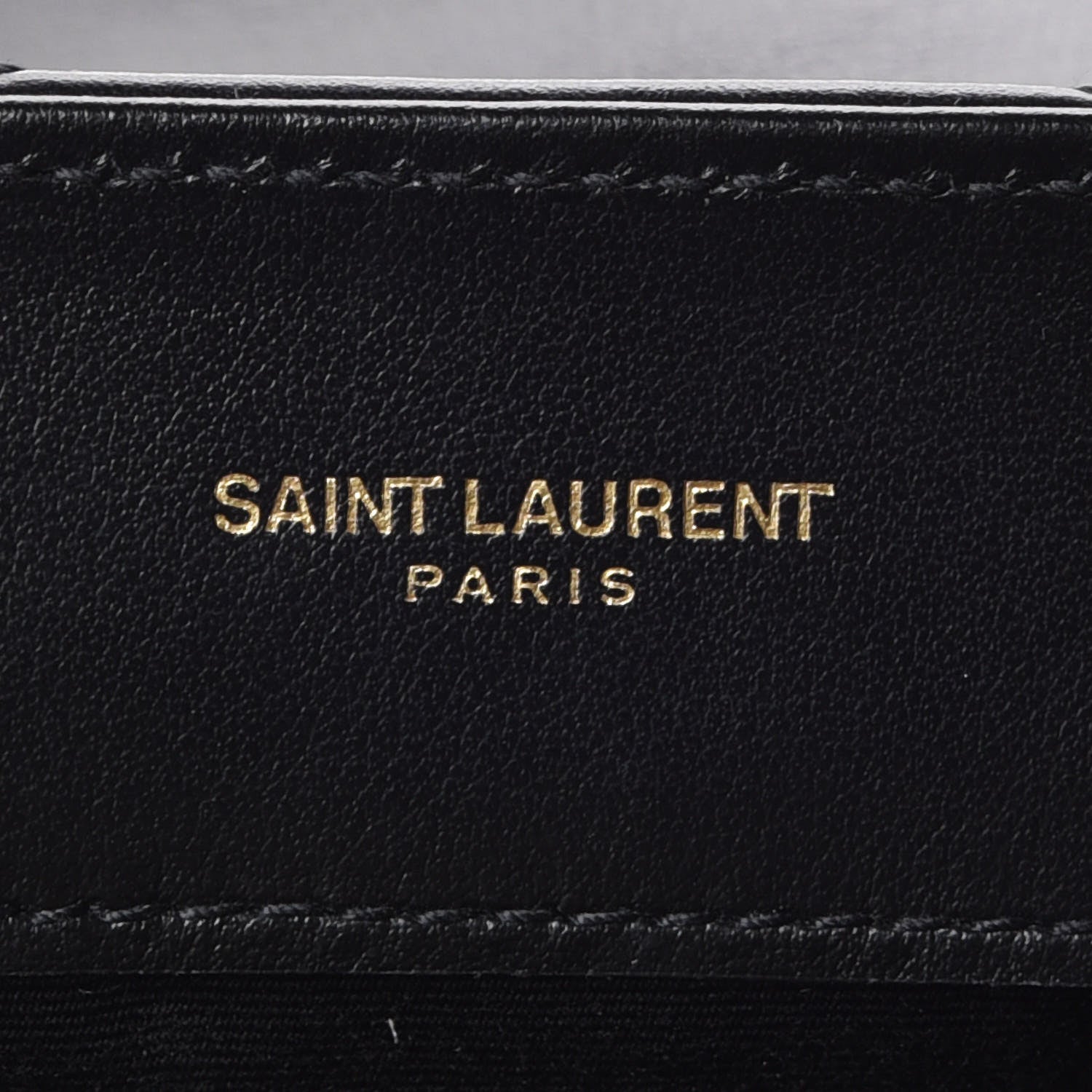 Saint Laurent Calfskin Y Quilted Monogram Small Loulou Chain Satchel Black 8 of 11