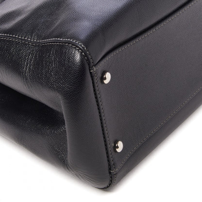 Chanel Caviar Cerf Executive Shopper Tote Black 5 of 9