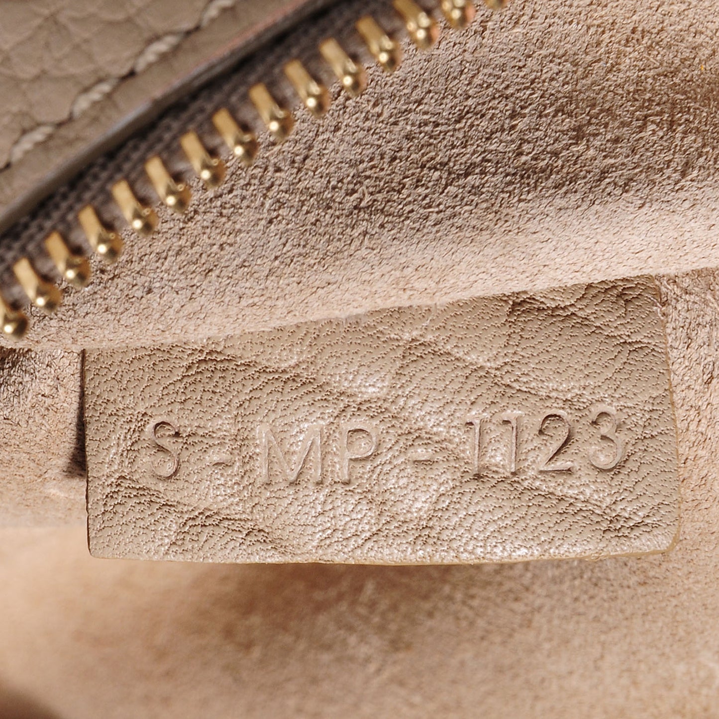 Small Grained Calfskin Tie Knot Tote Light Taupe
