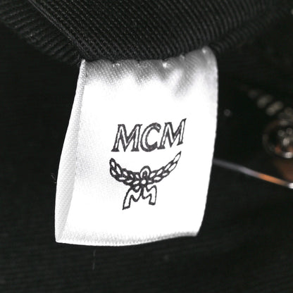 MCM Calfskin Ottomar Monogram Essential Boston Bag Black 8 of 11
