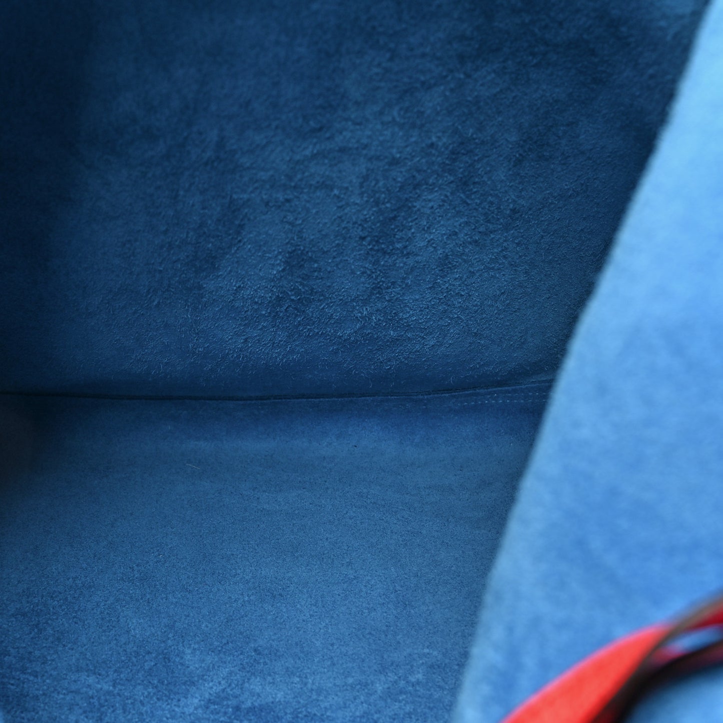 Calfskin Dans Le Vert Large Tote Blue Multicolor