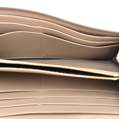 Fendi Vitello King Cruise FF Diamonds Continental Envelope Wallet On Chain Truffle Dove 5 of 10