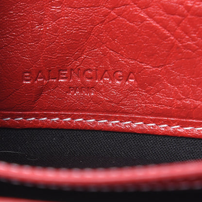 Balenciaga Agneau Arena Multicolore Bazar Continental Zip Around Wallet Grey White Black Red Blue 6 of 10