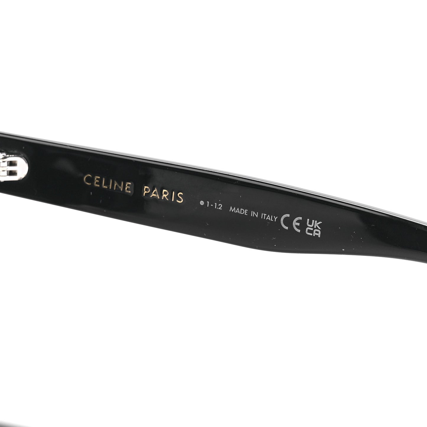 Acetate Sunglasses CL40198F Black