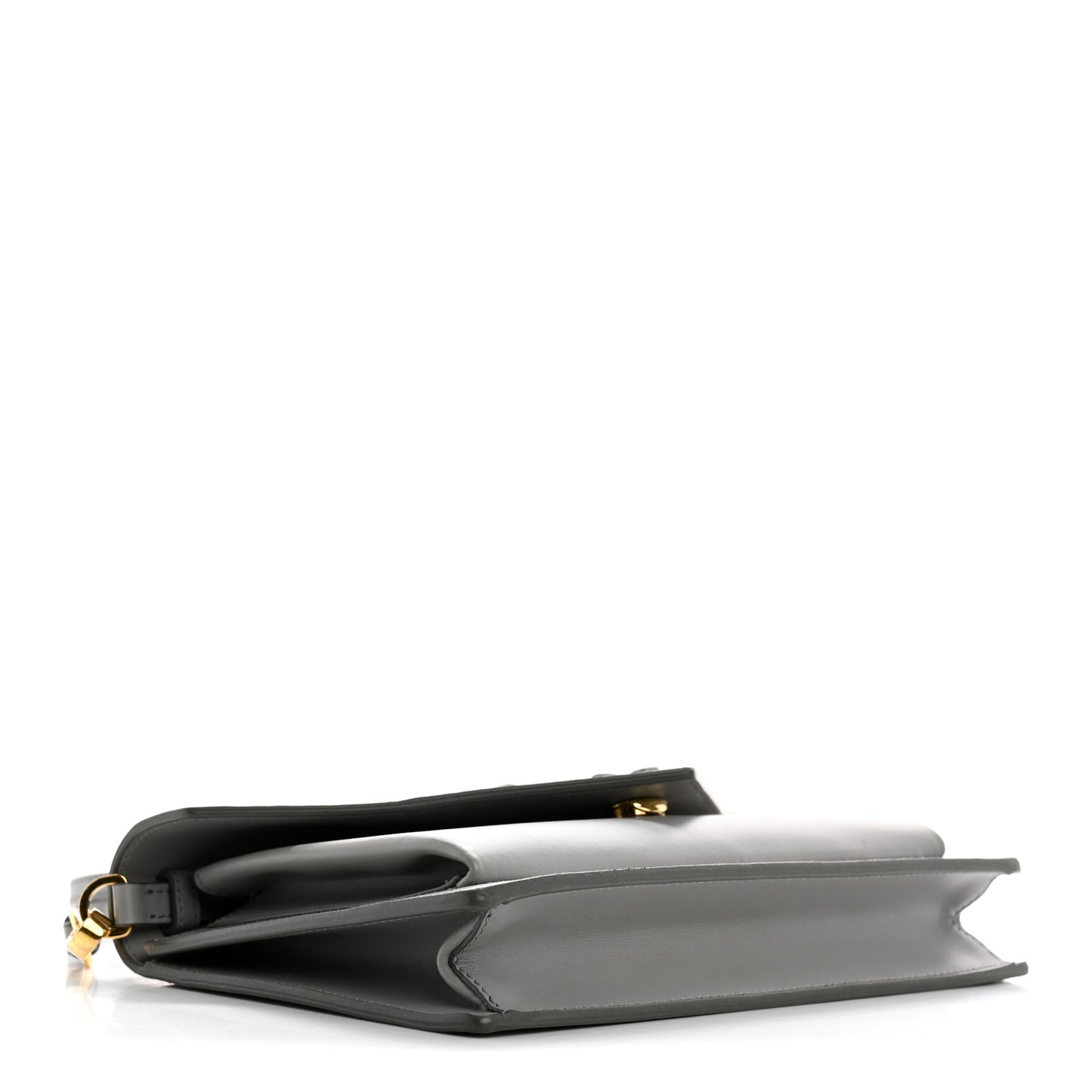 Saffiano City Calfskin Monochrome Envelope Crossbody Nube