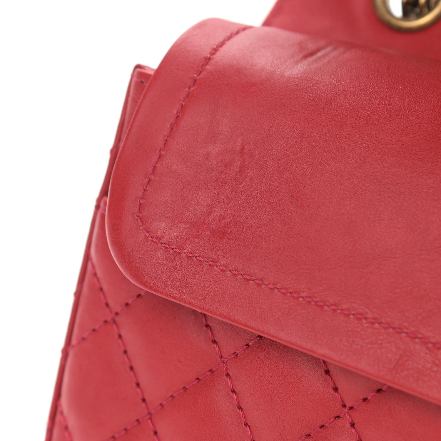 Chanel Calfskin Quilted 2.55 Reissue 225 Flap Red 13 of 16