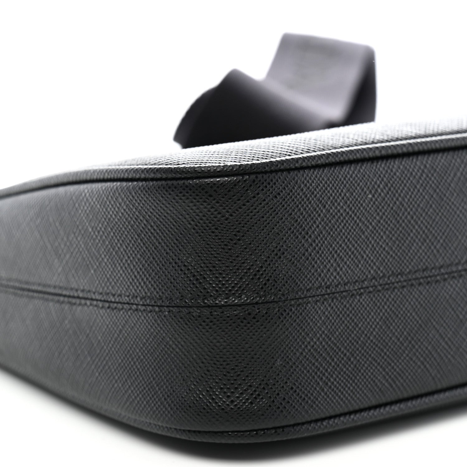 Prada Saffiano Lux Re-Edition 2005 Shoulder Bag Black 9 of 11