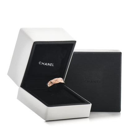 Chanel 18K Beige Gold Small Coco Crush Ring 58 8.25 6 of 6