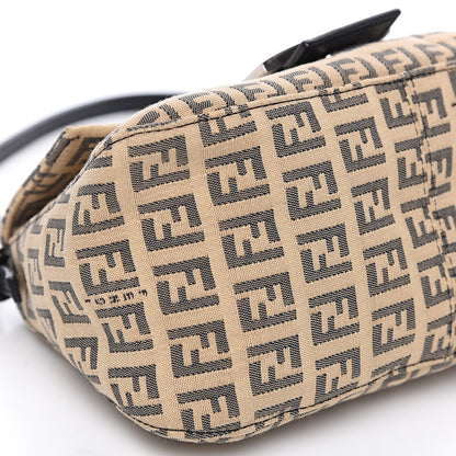 Fendi Zucchino Mini Mama Baguette Beige 7 of 8