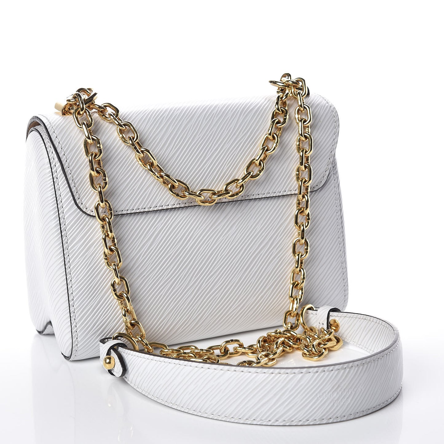 Epi Twist Shoulder Bag PM White