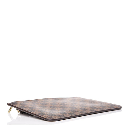 Louis Vuitton Damier Ebene Neverfull MM GM Pochette 4 of 8