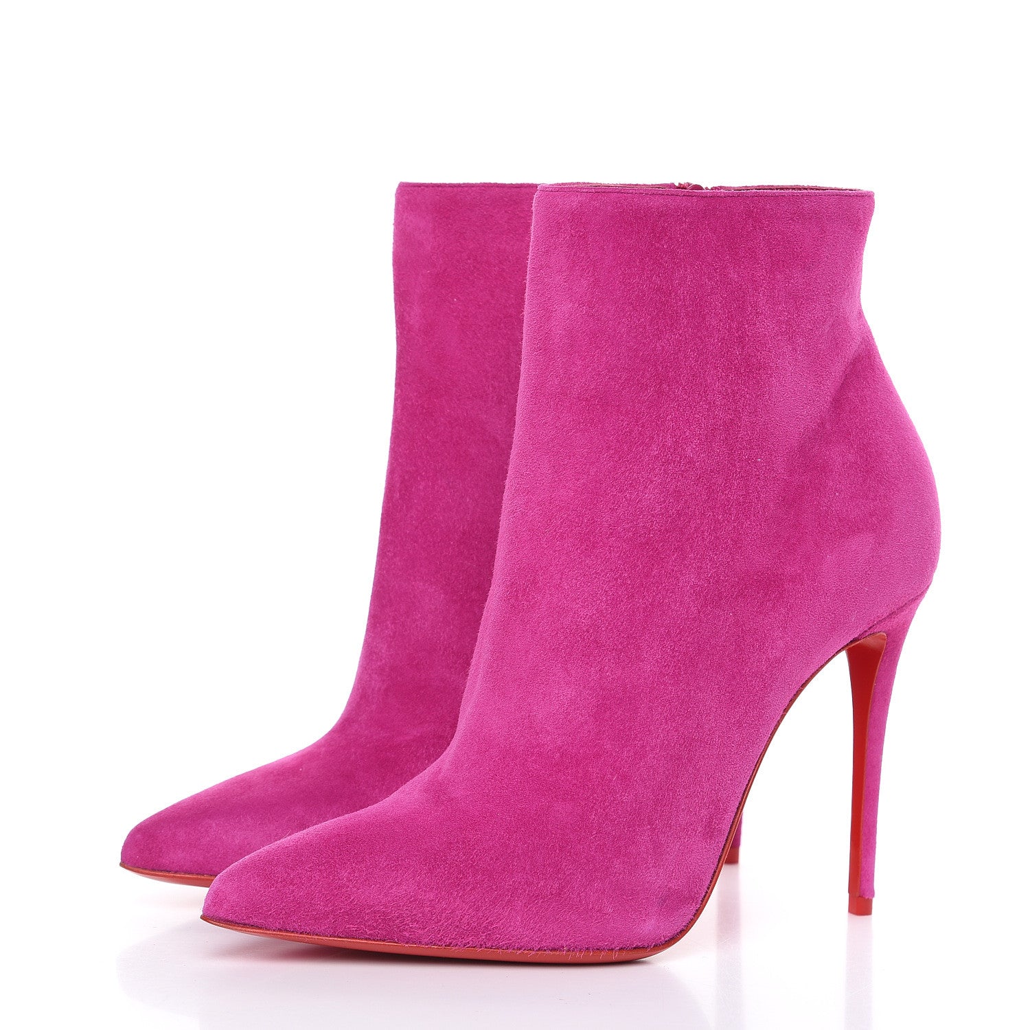 Christian Louboutin Veau Velours So Kate Booty 100 Ankle Boots 36.5 Kiki 3 of 8