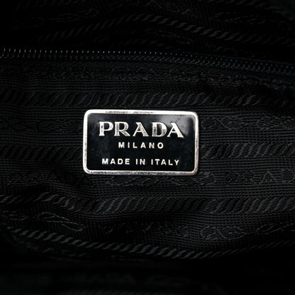 Prada Nylon Vela Mini Cinch Backpack Black 6 of 10
