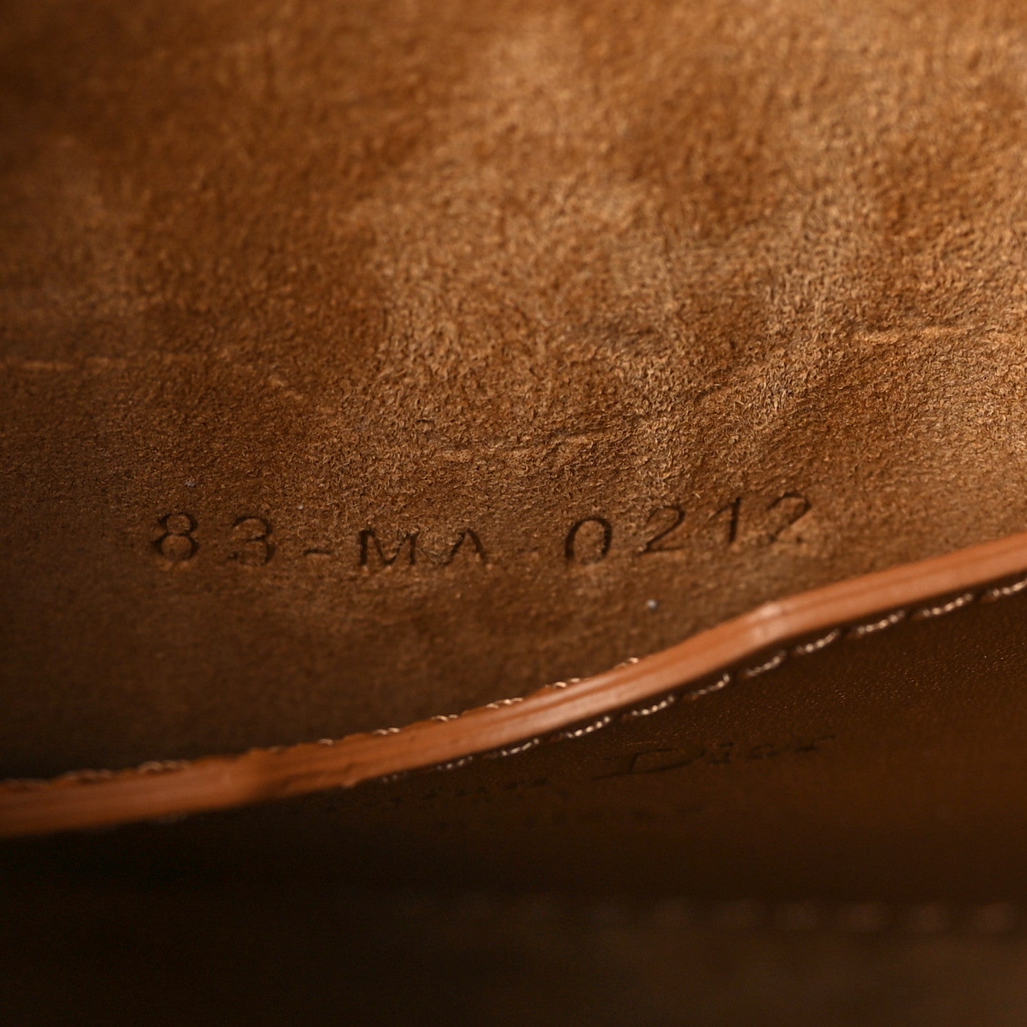 Christian Dior Box Calfskin Medium Bobby Flap Camel 7 of 14